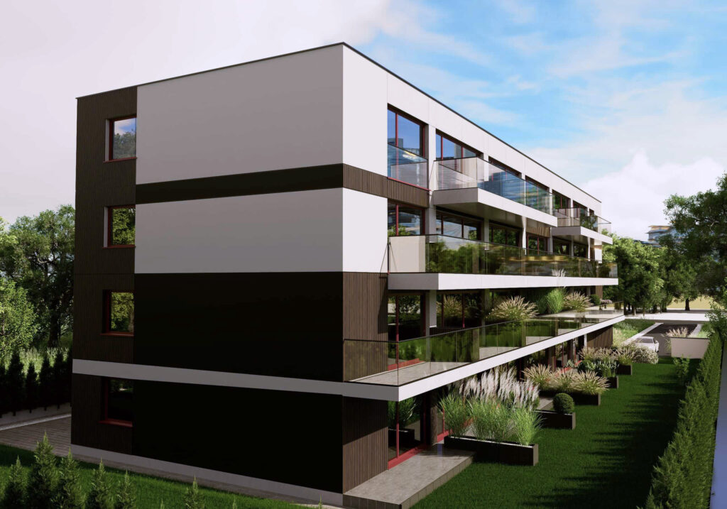 Wizualizacja apartamentu – Kilińskiego 11, nowe mieszkania Kraków Dębniki